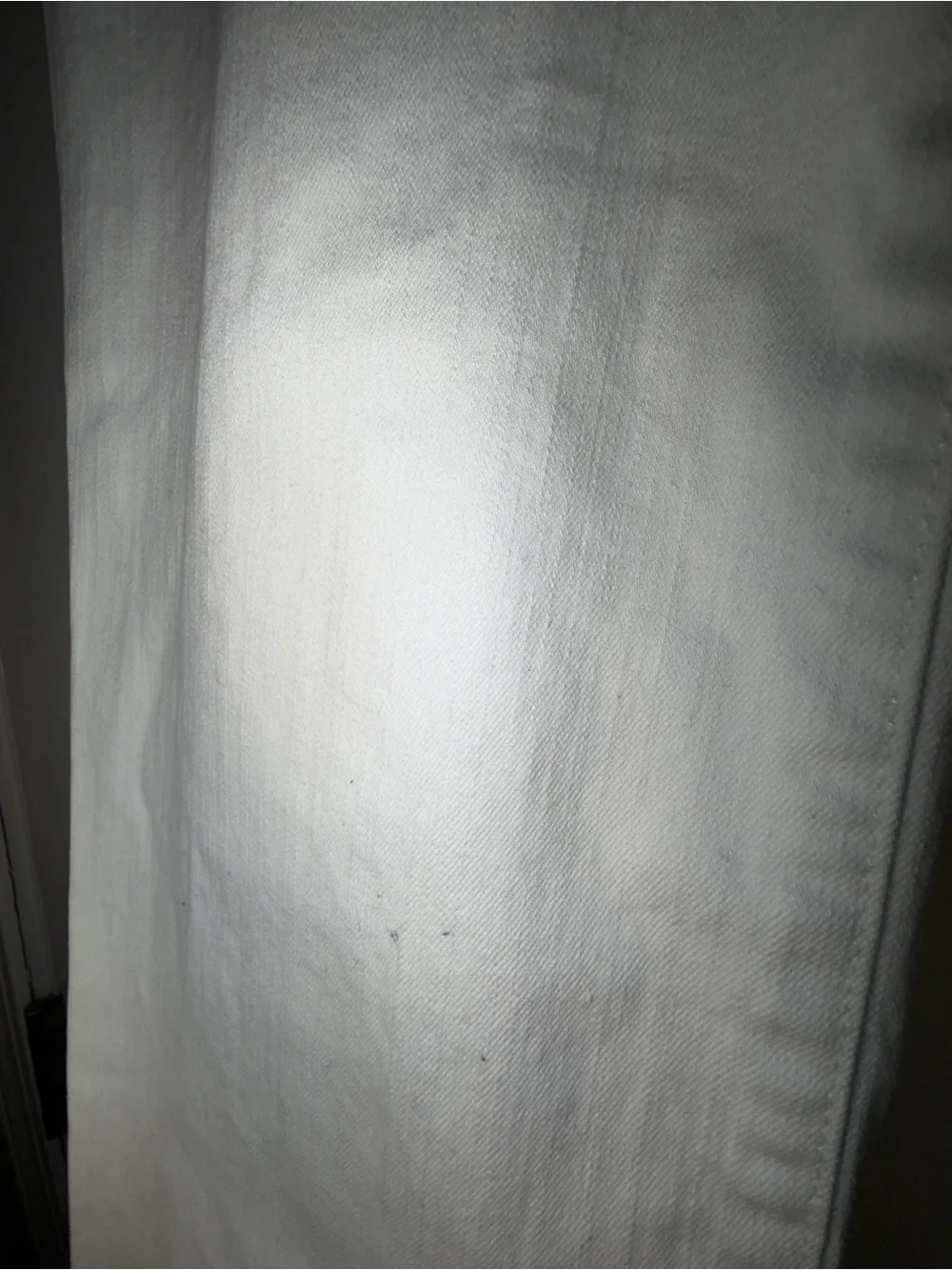 Michael Kors White Denim Jeans with Branded Back Pocket. Sz 16w